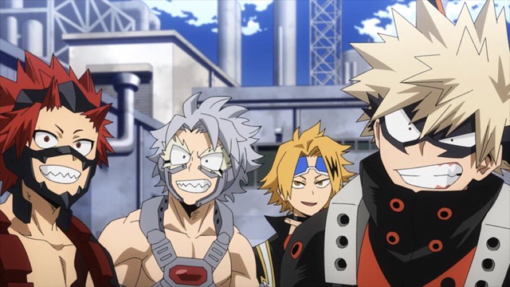 fucksukuna's tweet image. manga bakugou: *isnt with kirishima*

bones waking up in cold sweat: something&apos;s not right and i know EXACTLY what to do