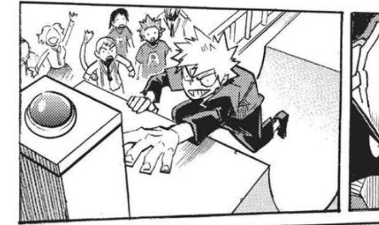 fucksukuna's tweet image. manga bakugou: *isnt with kirishima*

bones waking up in cold sweat: something&apos;s not right and i know EXACTLY what to do