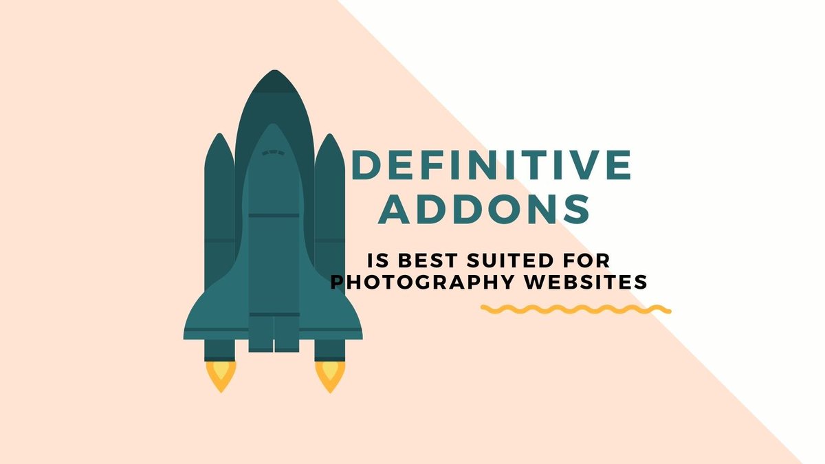 DefinitiveAddon's tweet image. wordpress.org/plugins/defini…
Definitive Addons is best suited for photography websites
