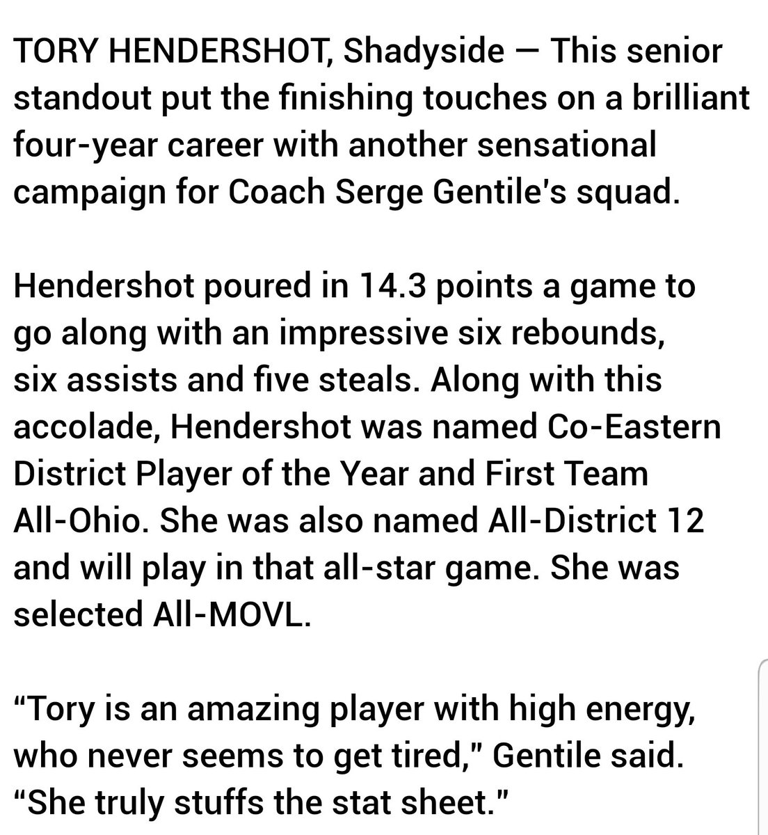 Shadyside_HS's tweet photo. Congratulations to Tory Hendershot, Baylee Wach, and Paige Gorby for their selections to the All-Times Leader Girls Basketball Team.  Tory and Baylee are captains along with UL's Reagan Vinskovich.  Congratulations girls!! 🏀🏀🏀🐯🐯🐯🥇🥇🥇 https://t.co/eRHMqY5Wzk