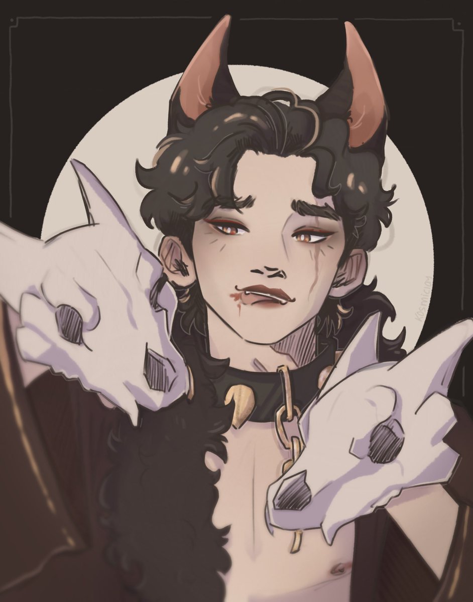 kosmiclay's tweet image. #DaevineComedyFest
Canto 6: Jongdae as the hellhound Cerberus🔥