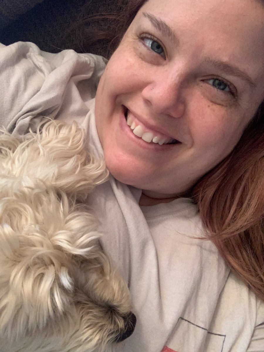 DocLenczewski's tweet photo. Me and my beautiful doggo on a peaceful Saturday morning. https://t.co/kxk5YzlfG2
