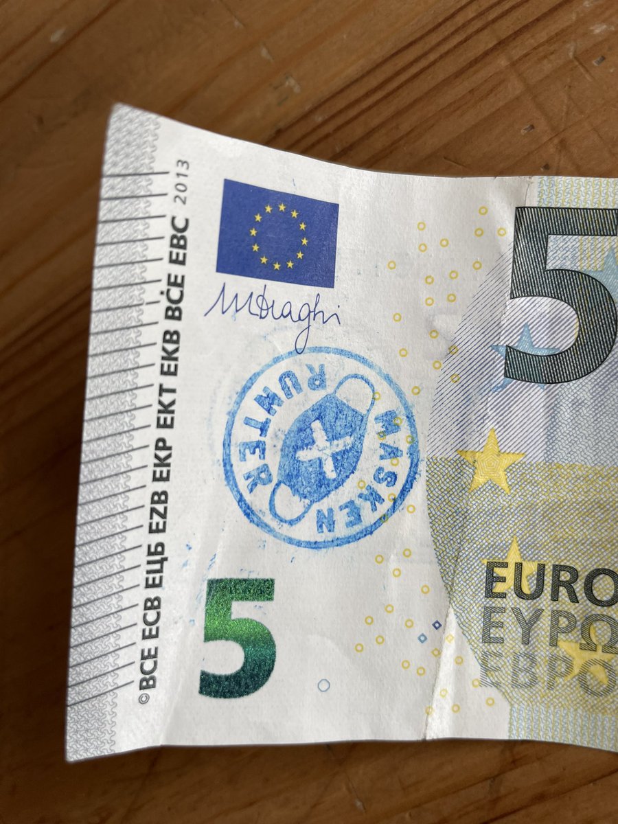 Ich war vorhin noch schnell einkaufen, was soll der Scheiß?