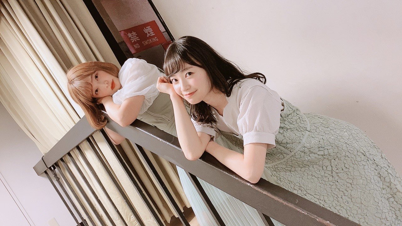 小山百代 岩田陽葵 アクリルスタンド Say U Fan もよはる 韓国ファンミーティング ありがとうございました🇰🇷🩷 またもよ