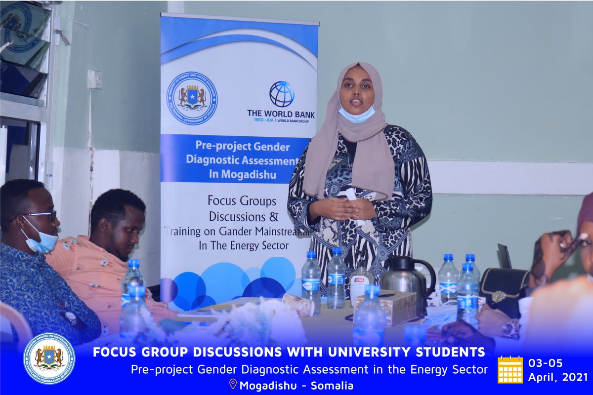 MoEWRSo's tweet photo. "This data collection is a step forward to the right direction, the journey is long but we are one step closer to our goal of narrowing down the Gender Gap in the Energy Sector."
@Hafsa01_ - Facilitator
#Mogadishu_GDA_FGDs https://t.co/T9dwVIYx7l