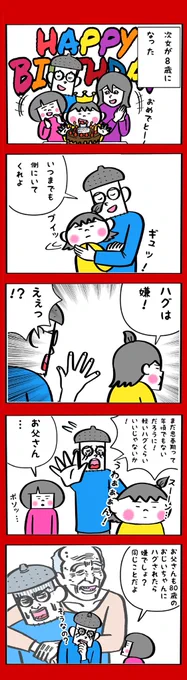 お父さんは娘が小さいうちにしっかりスキンシップ取っておいたほうがいいよ 