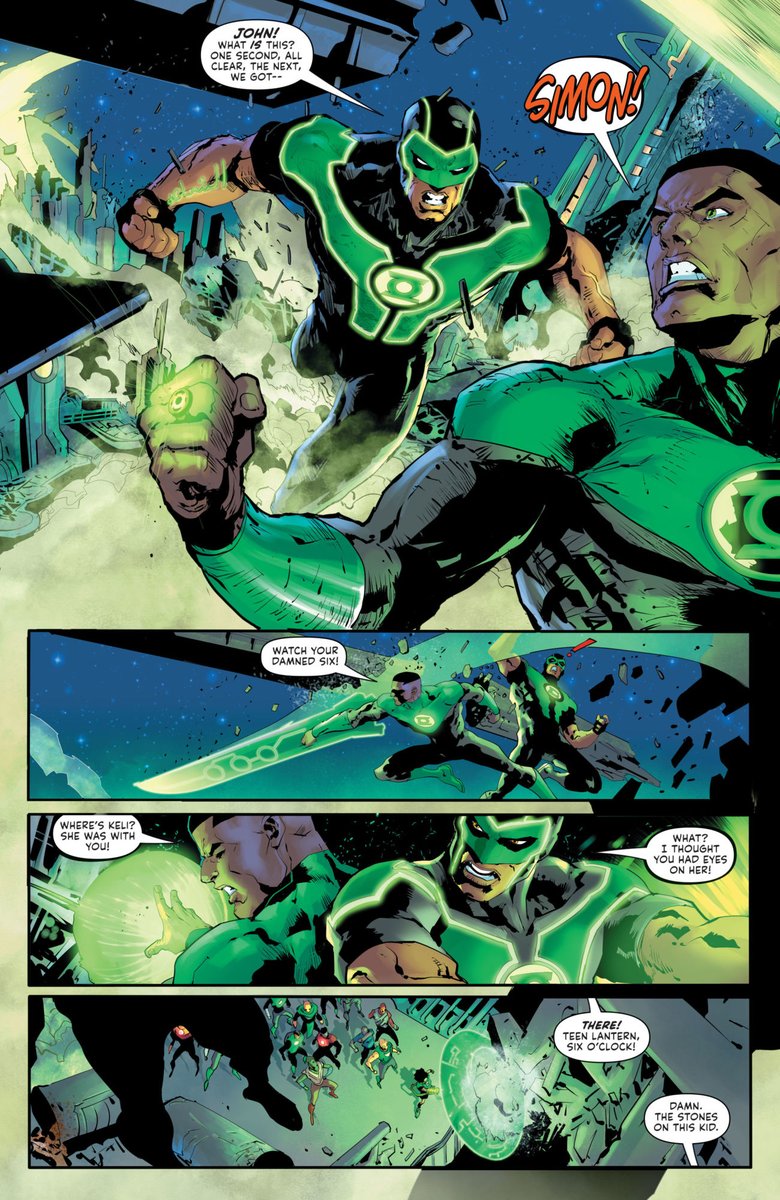 dextersoy's tweet photo. Preview pages of Green Lantern #1 by @GeoffThorne, @dextersoy, @MSantucciArt, @Sinccolor https://t.co/jJ43LHAqlK https://t.co/7JToVPs5rS