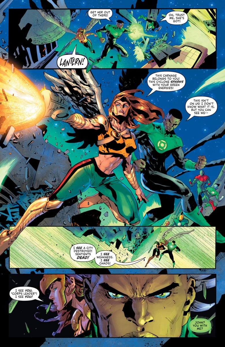 dextersoy's tweet photo. Preview pages of Green Lantern #1 by @GeoffThorne, @dextersoy, @MSantucciArt, @Sinccolor https://t.co/jJ43LHAqlK https://t.co/7JToVPs5rS