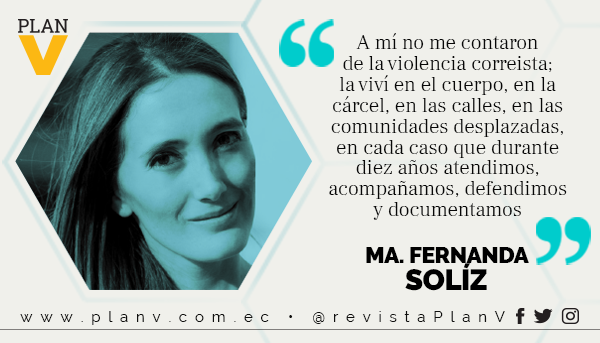 POTENTE MENSAJE POR EL VOTO NULO

EN NOMBRE DE LA IZQUIERDA
Yo no quiero el retorno del correismo,
me aterra ese monstruo prepotente,
incapaz de reconocer errores, ni límites éticos,
que adoctrina y usa la defensa d la izquierda...
Por María Fernanda Soliz
planv.com.ec/ideas/ideas/no…
