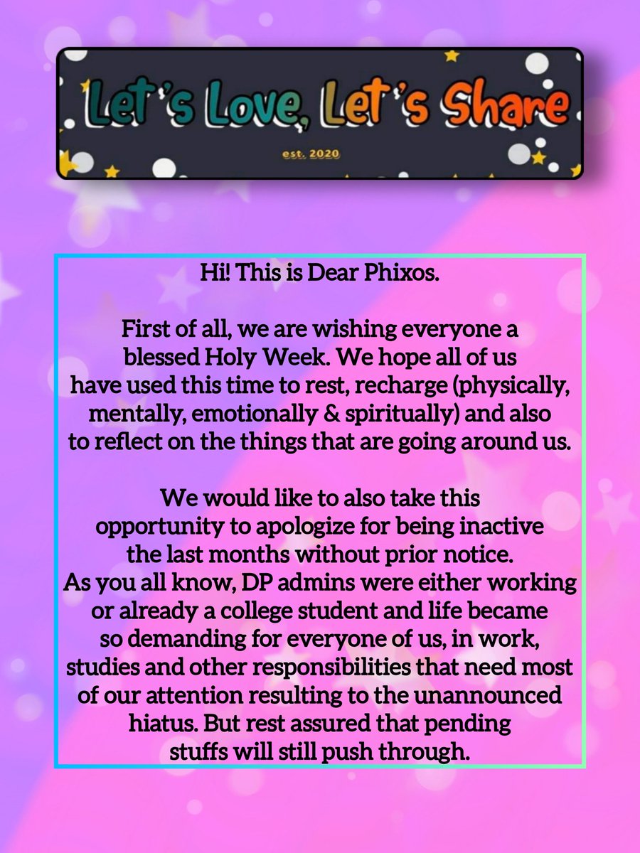 DearPhixos's tweet photo. Hi Dearies!

It's been a long time 🥺👉👈 https://t.co/4fHvgtbLm8