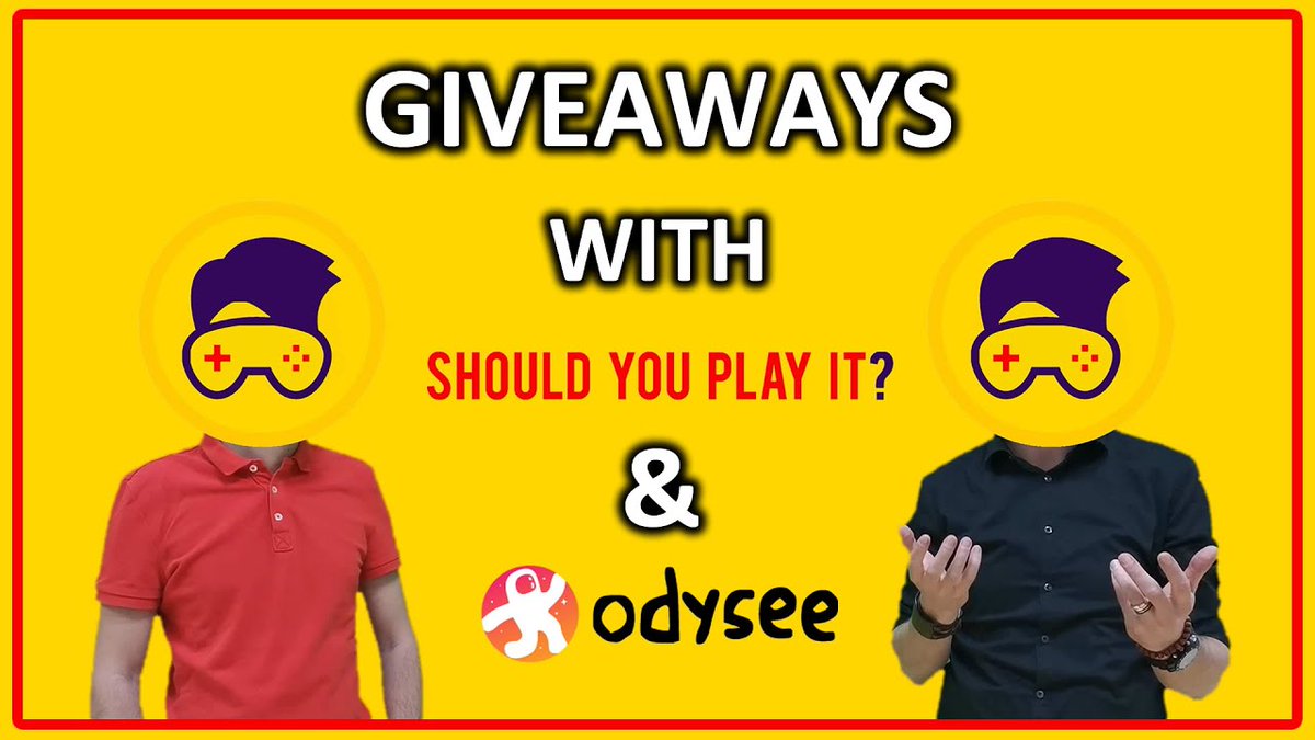 How to enter our Weekly Game Giveaways?

All details explained here!
-->youtu.be/U-tI6DAoe7U

Win games like:
#GTA4
#Yakuza0
#ForHonor
#SouthPartFracturedButWhole
#SniperElite3
#SleepingDogs 
and more! 

Great time to create your <a href="/OdyseeTeam/">odysee</a> account! 
odysee.com/$/invite/@Shou…