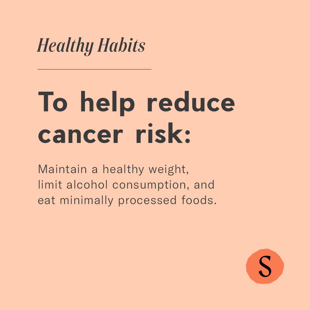 April is National Cancer Control Month. Eating nutritious foods is one of the best ways to prevent risk for certain types of cancer. To learn more about these guidelines and cancer control and prevention, consult with a registered dietitian today. #healthyliving #foodasmedicine