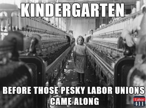 Kindergarten before #Unions...

Have a Happy &amp; Safe Weekend!

🏀 🏌🏽‍♀️ ⚾️ ⛷ ⚽️ 🏄‍♀️ 🏒

#1u #CanLab #UFCW #SaturdayThoughts
