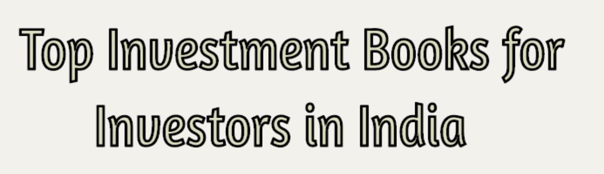 InvestBooks_IN's tweet photo. ๐ Essential Investment books for Investors in India ๐ฎ๐ณ
๐ Must-read books for all Equity/Debt Investors in India๐ฎ๐ณ
#InvestBooks
#Thread ๐ for wider reach. https://t.co/rDVPkrBhnS