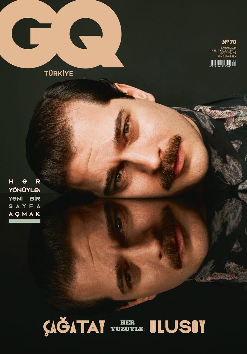 GQTurkiye's tweet photo. GQ Türkiye Bahar 2021 I Her yüzüyle: Çağatay Ulusoy I Her yönüyle: Yeni bir sayfa açmak #GQBAHAR21 #yenibirsayfa #cagatayulusoy https://t.co/NTTIuN23ZM