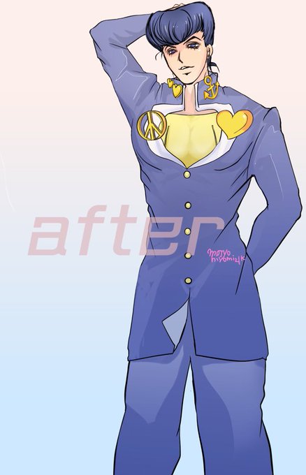 みんなの描く仗助が見たいのtwitterイラスト検索結果