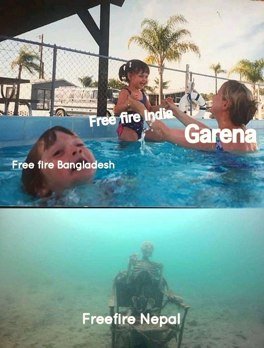 AsianBaba3's tweet photo. @IndiaFreeFire This meme is for https://t.co/ZhTqz34GtG are doing this right now.
#FairPlatformToNepal 
#ShameOnFreeFireIndia 
#Racismingarenafreefire 
#SeparatetournamentforNepal https://t.co/GzYv4g2gGX