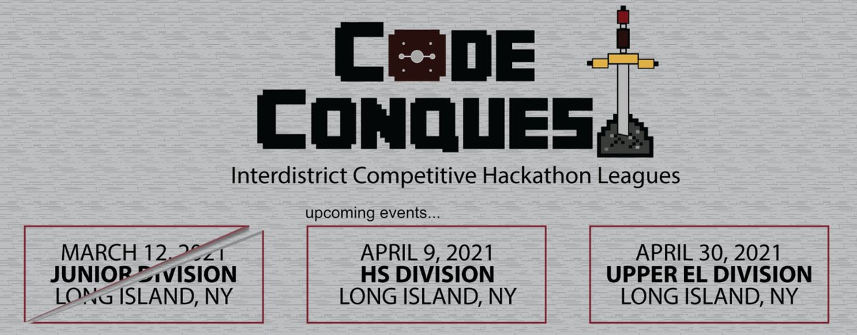 kid_OYO's tweet image. High School Hackathon, April 9th.. 

Conquer, or be conquered.
Program, or be programmed.

#FunctionalLiteracy Project-based learning has a date with destiny.. collaboration is inevitable.. leadership required. $OYO #CodeConquest2021