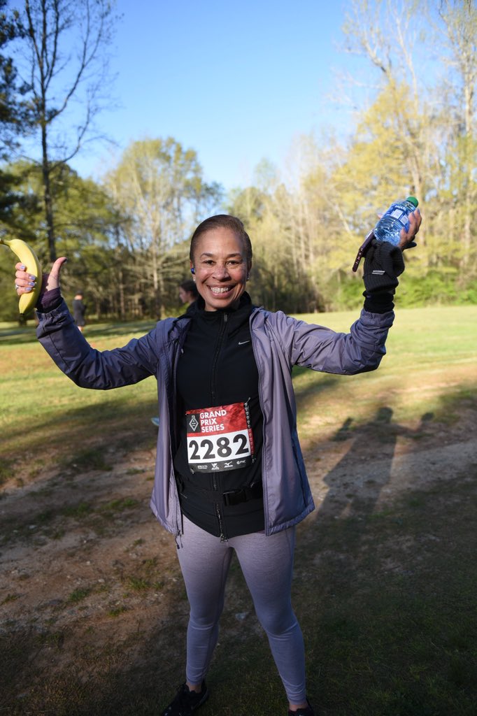 ATLtrackclub's tweet photo. Feeling happy and accomplished after finishing some miles this morning. #Singleton4Miler @GaIntlHorsePark https://t.co/M2TpSuuSKo