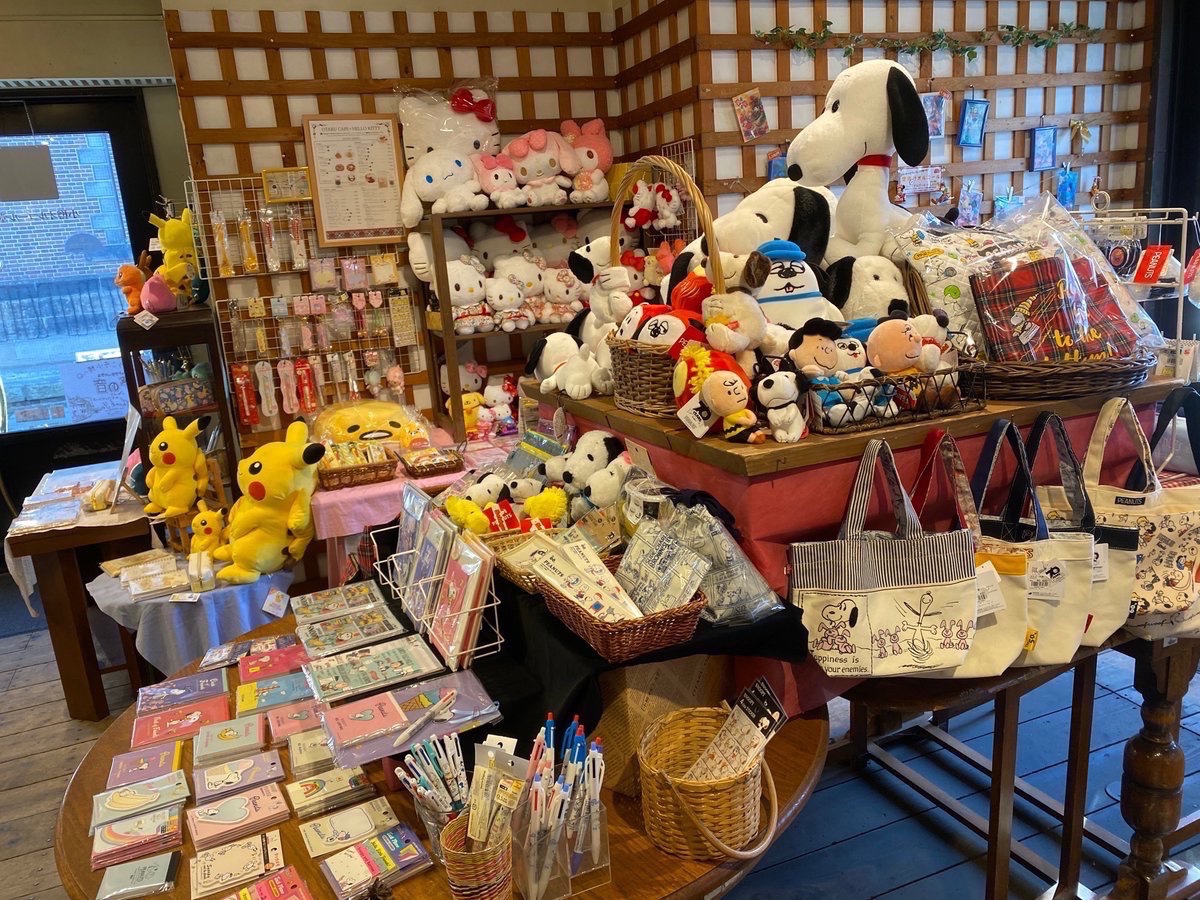 🧸キャラクターハウス夢の音🎀 1Fでは、ディズニーやスヌーピー