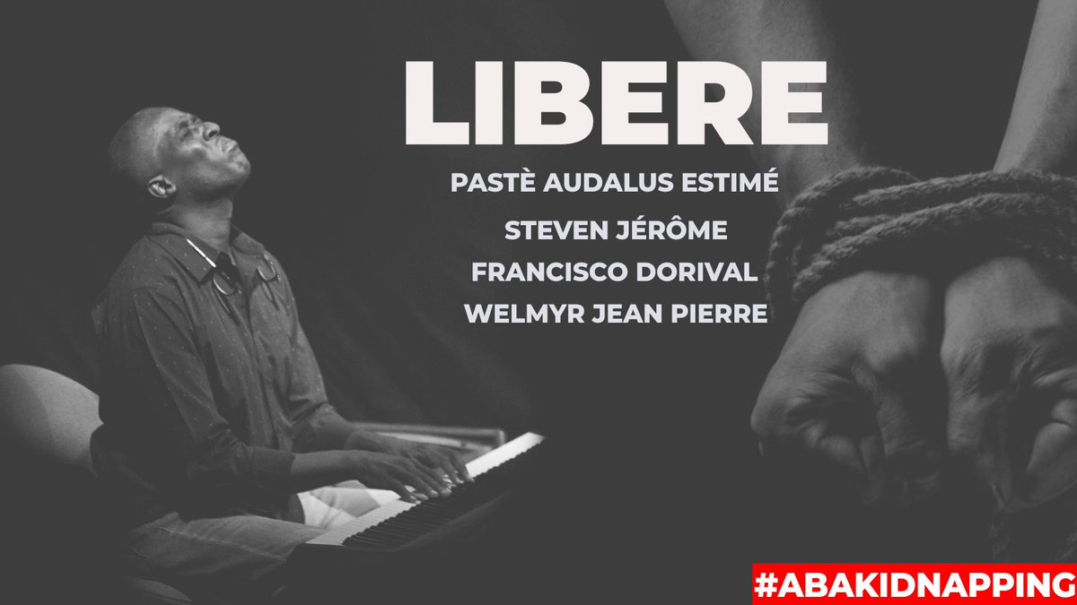 BeethovaObas's tweet photo. Bandi pakap mache kidnape, touye, masakre popilasyon an gran jounen “à visage découvert” paske yo gen pwoteksyon moun ki ta dwe pwoteje nou.
#FreeHaiti #freewelmyr https://t.co/daGdKAZFQm