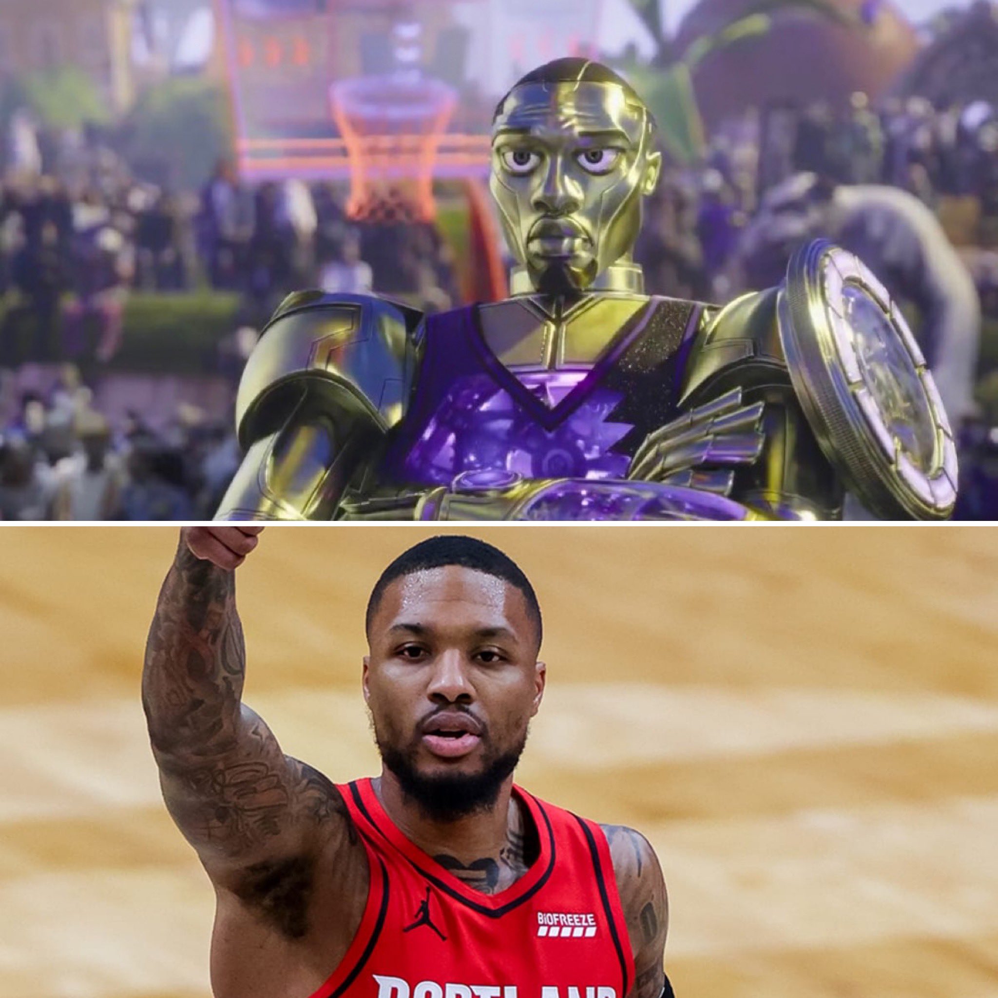 Damian lillard space jam 2 best sale