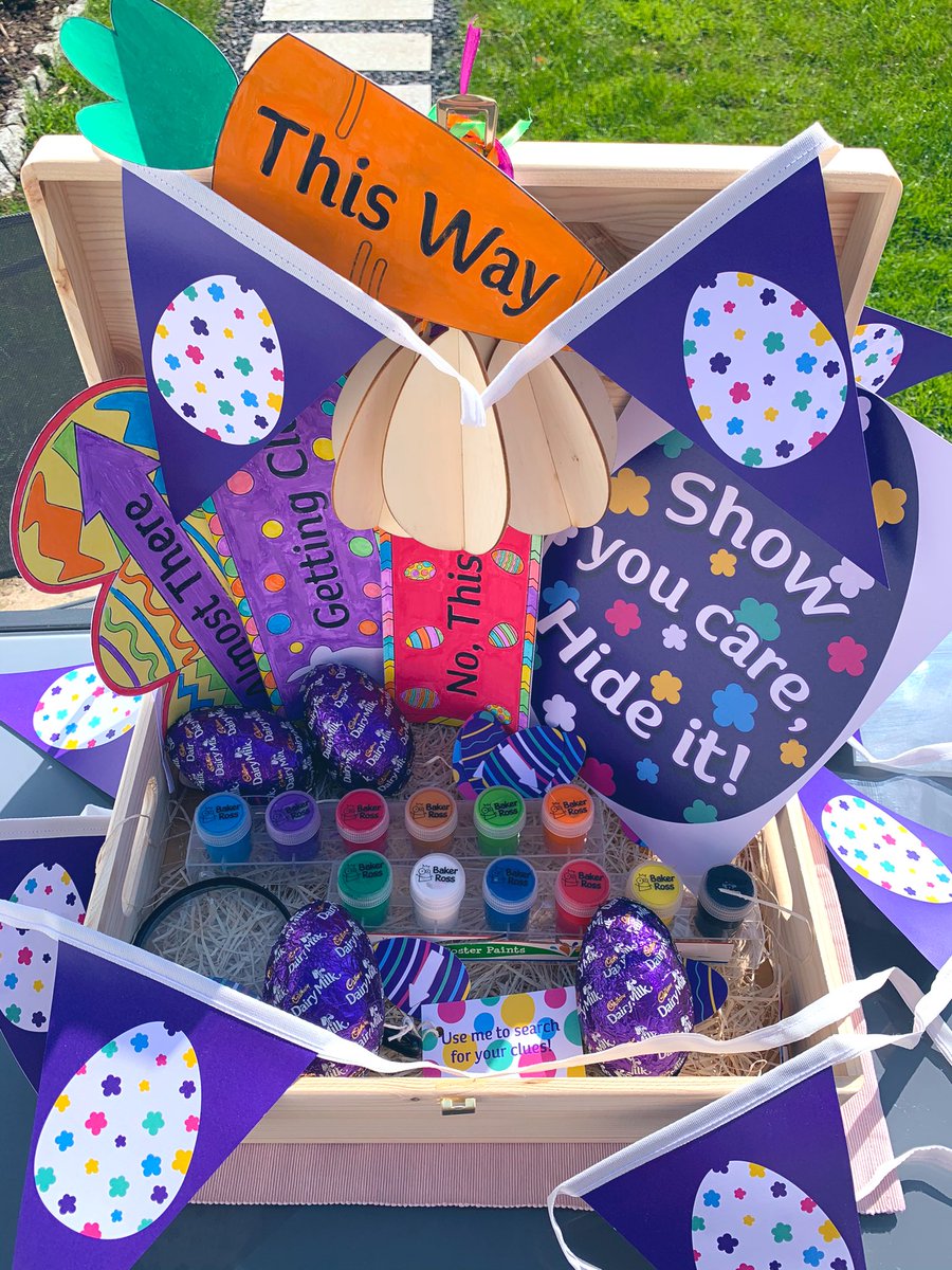 eims22's tweet photo. #showyoucarehideit Thanks @CadburyIreland we had so much fun hiding the eggs!! Thankfully none melted in the sun ☀️😂 https://t.co/Uk5aG4PtdQ