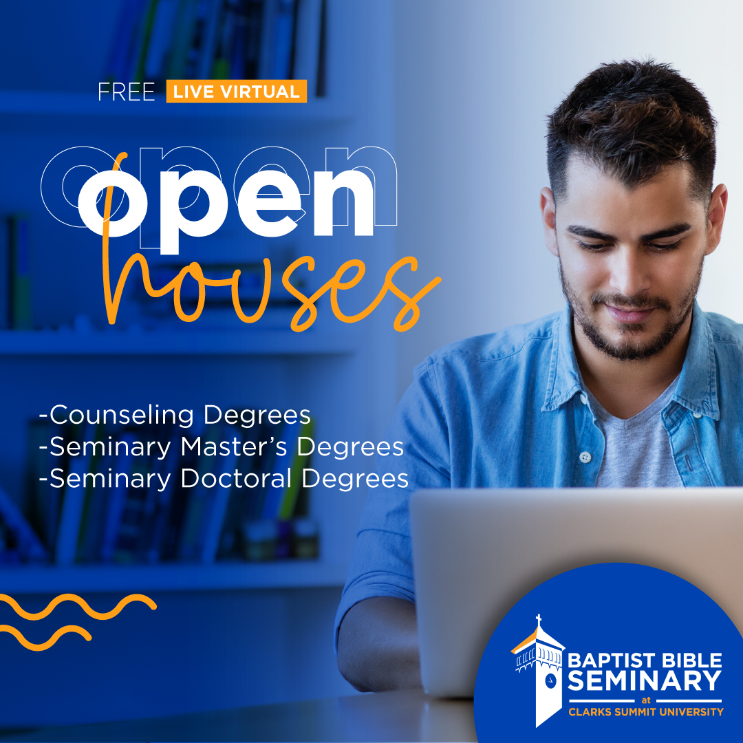 ClarksSummitU's tweet photo. If you're thinking of studying online for a master's degree in the counseling field or a seminary degree, register for a virtual open house to see if it's a good fit!

Doctoral https://t.co/nOK14UPVuy

Counseling https://t.co/iL2EZyRX7S

Seminary Master’s https://t.co/xXk3c1VyAo https://t.co/alWqVQsSpV