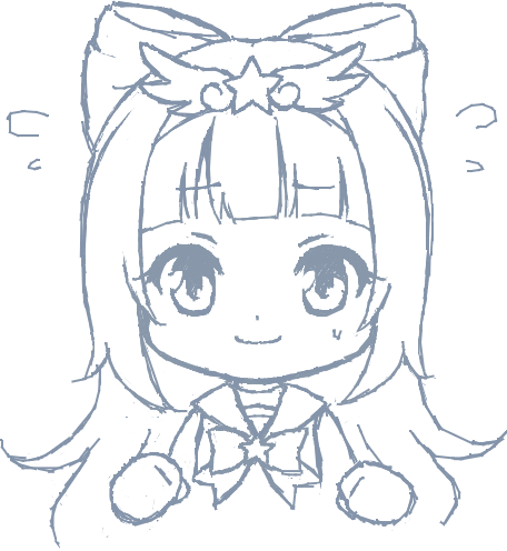 Gingerdog3's tweet photo. 試し描きで猫耳ヘアにされたミルヒちゃん
忙しさと金欠でちゃんと応援できてないですが、ミルヒちゃん達の事は忘れてないですよ！
#rkgkapp https://t.co/gZ2pgEqYss