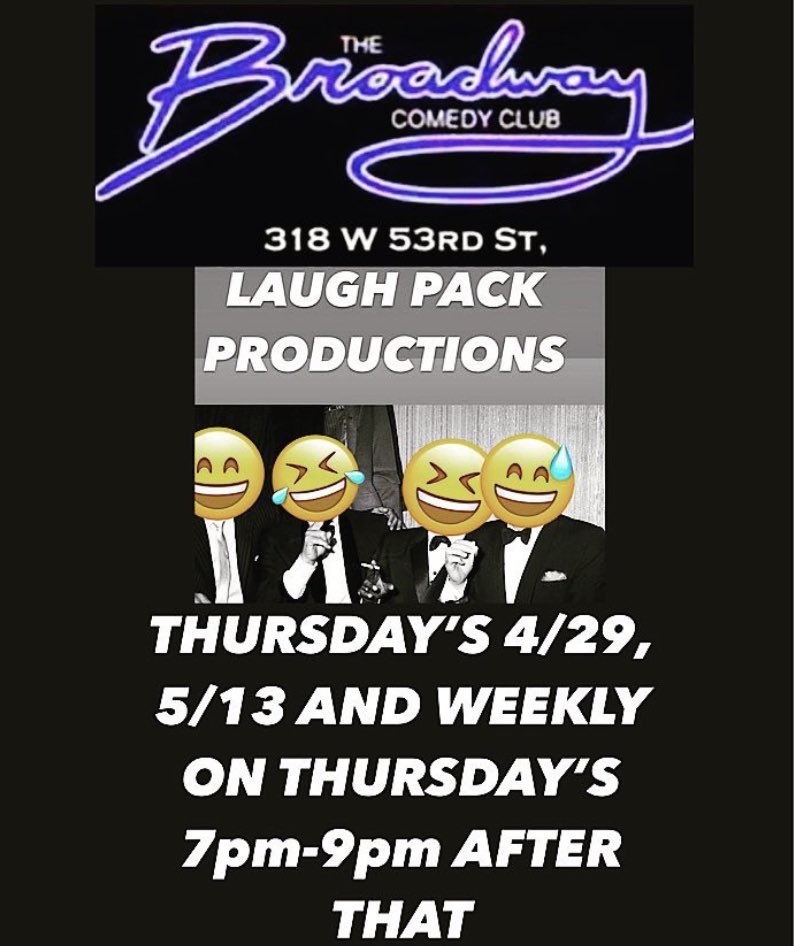 new location, same hilarious people. more info to come. Who’s tryna get booked!?