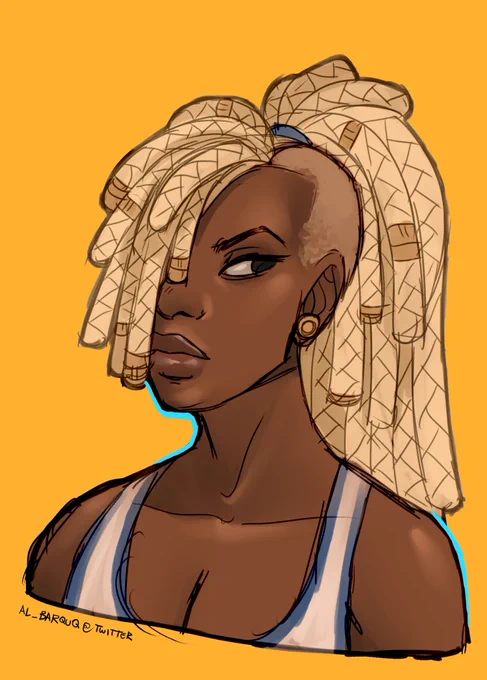 Lola Bunny is trending again, so I am reproposing all my pieces feat. her, including the "humanization" I did to spite y'all mfs getting mad at it lmfao 