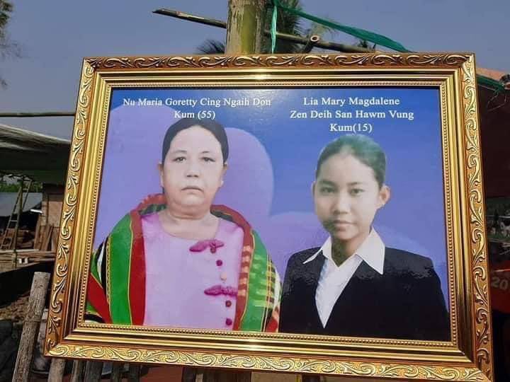 poemamhethar's tweet photo. 📍Kalay
SAC terrorists killed a 55 yrs old woman, then RAPED &amp; killed her 15 yrs old daughter. Disgusting, rt ? But who do we report when those supposed to be security forces are the ones doing this !!! Being helpless is real. 
#WhatsHappeningInMyanmar #Apr3Coup https://t.co/7N4pqRgqXq