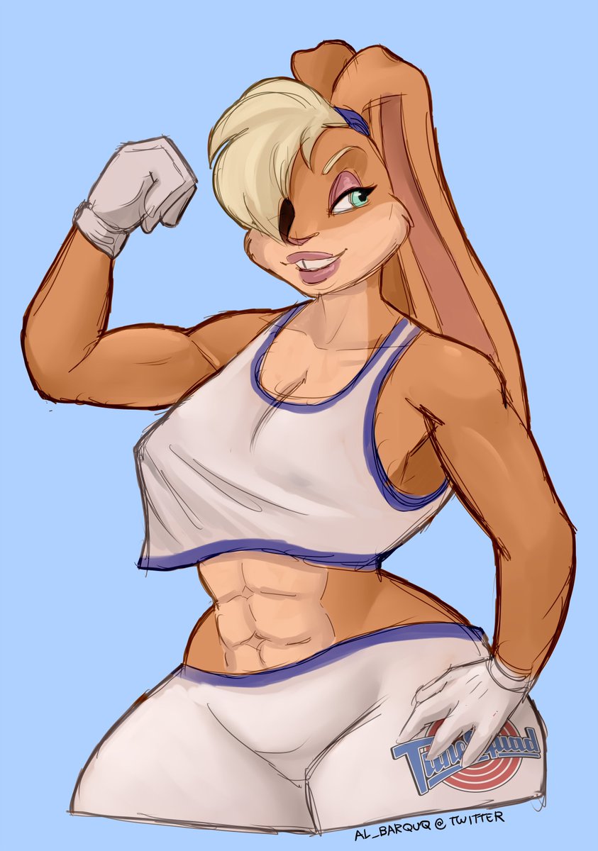 Lola Bunny is trending again, so I am reproposing all my pieces feat. her, ...