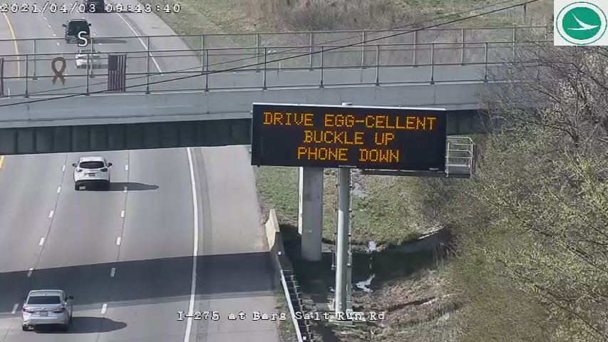 ODOT_Statewide's tweet photo. Have a safe and happy Easter weekend! #Easter #Easter2021 https://t.co/ODGmCXjLHO