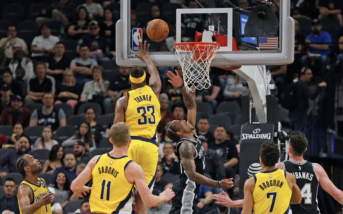 pacers_brasil's tweet photo. HOJE TEM PACERS! 🏀🔥
🏀 @ San Antonio Spurs
⏰ 22:00 BRT
🖥 NBA League Pass e Links
🏟 AT&T Center - San Antonio, TX
5️⃣ Brogdon (Sumner), LeVert, J. Holiday, Sabonis (McDermott), Turner
🤕 Warren está fora; Sabonis, Lamb, Brogdon são dúvidas
#GoPacers #AlwaysGame #Game48 https://t.co/hFjEQK2lzq