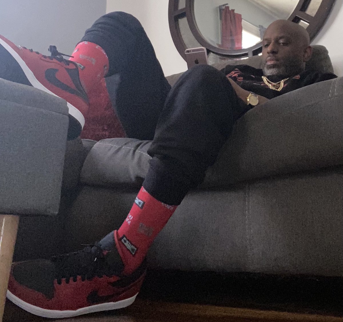 uncle_rjs's tweet photo. #rsc #boosterseatbob #seeyoudifferent #thegeneral @nikestore J1Low #gameover @seeyoudifferent @richsockclique #theclique https://t.co/NE9lWZzv85