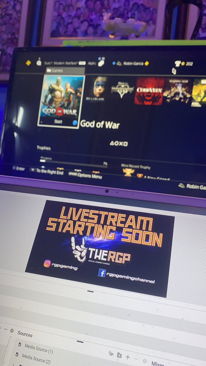 rgpgaming3's tweet photo. GOTY ‘18? YES YES YES!
Gotta prepare ourselves for Gow Ragnarok! Who’s excited? Well for sure RGP is!
TOO SWEET, BABY!
LIVE NOW with Kratos and Boy!
https://t.co/0T5Yevj4os
#rgpgaming #godofwar #goty2018 #twitch #twitchstreamer
@TwitchHost https://t.co/9awarsHWgU