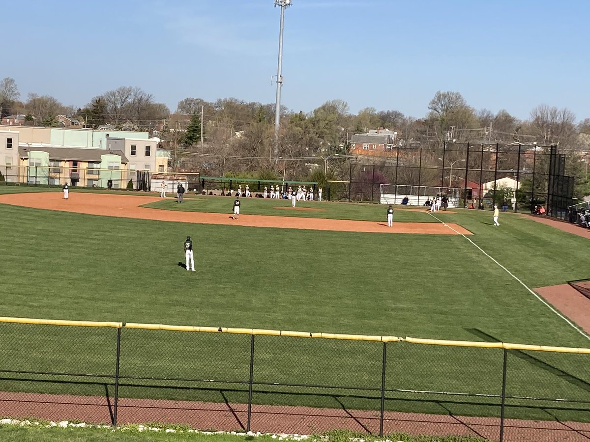 Gorgeous morning at Divis Field for a JV baseball game vs Windsor.  <a href="/StMarysHSSports/">St. Mary's South Side Catholic Athletics</a> <a href="/StMarysDragons/">St. Mary's South Side Catholic High School</a> #family #southside