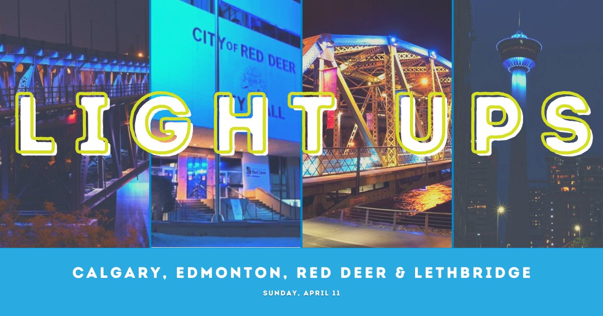 PDAssocAB's tweet photo. Capture #WorldParkinsonsDay ๐ with us on Sunday, April 11 by attending a light up in your city! #circleofhelp
View the light-ups in your city!
๐ Edmonton High Level Bridge
๐ Calgary Tower and Reconciliation Bridge
๐ Red Deer City Hall
๐ Lethbridge City Hall https://t.co/4kMX56U4hy