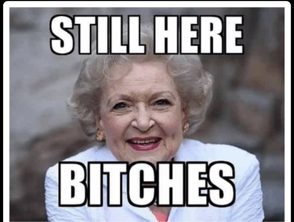 Stop making Betty White trend! 