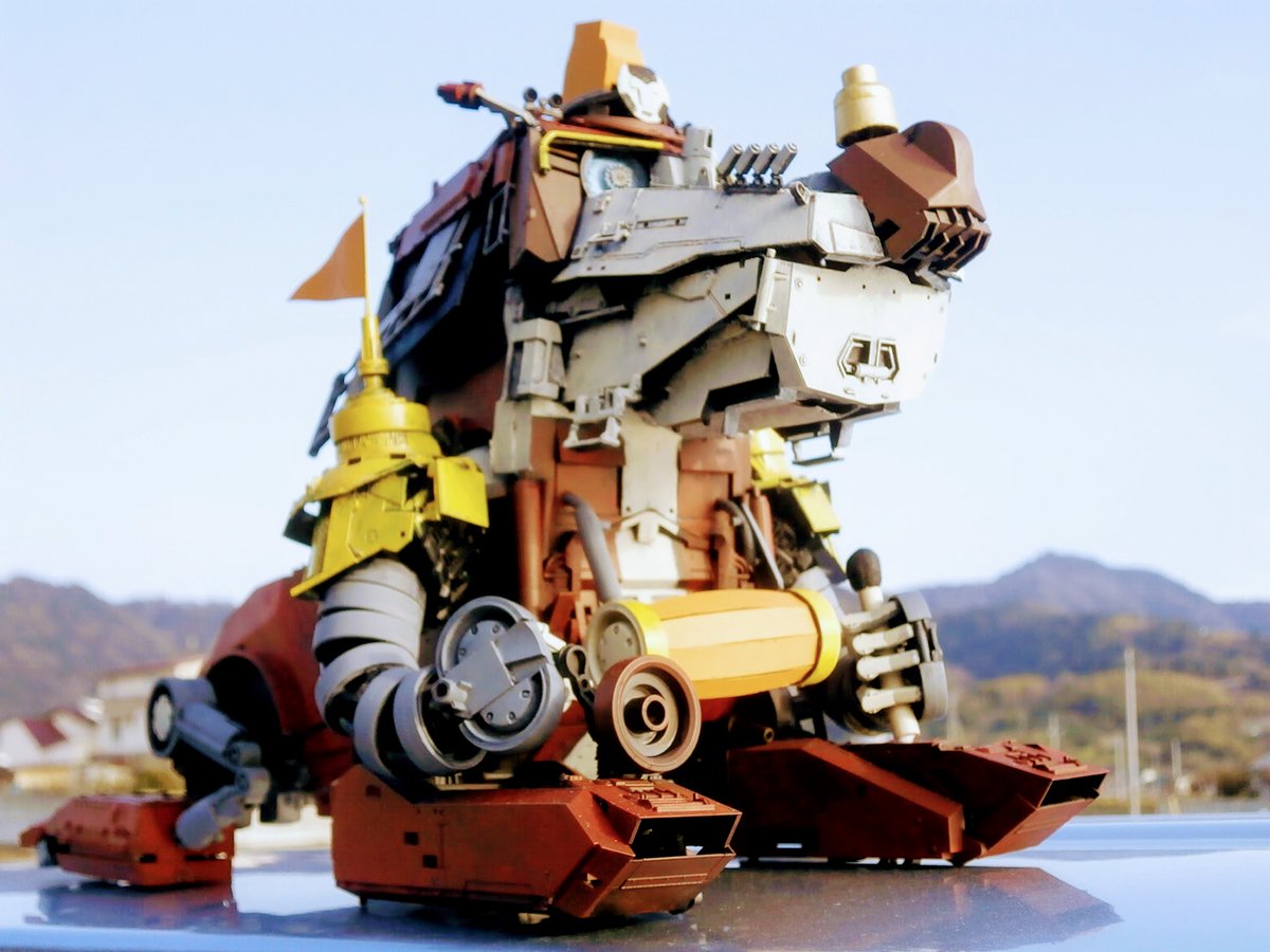 岡本一広 S Tweet Hjプラモ発表会 Hjプラモ発表会 ミキシング ミキシングビルド ヤッターキング61式 バンダイ1 35 61式戦車 キット一箱分のみで作ったヤッターキングっぽい何かです 一箱デッチアゲ Trendsmap