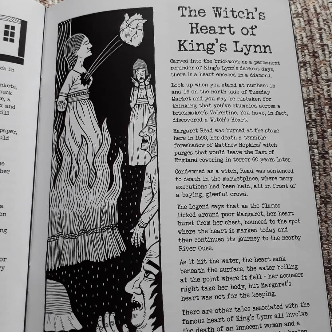 Finally got around to buying the first two issues of the Shuck zine. If you like weird norfolk folklore and creepy artwork, these are just gorgeous.