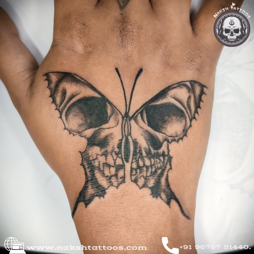 Fine line butterfly tattoo on the tricep #29 Fine line butterfly tattoo on the tricep