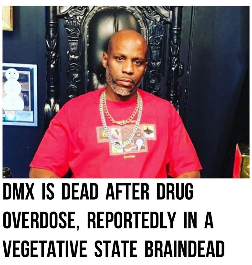 beccasblue's tweet photo. Please say it ain't so! #lovedmx #dmx https://t.co/f0v1wzRvit