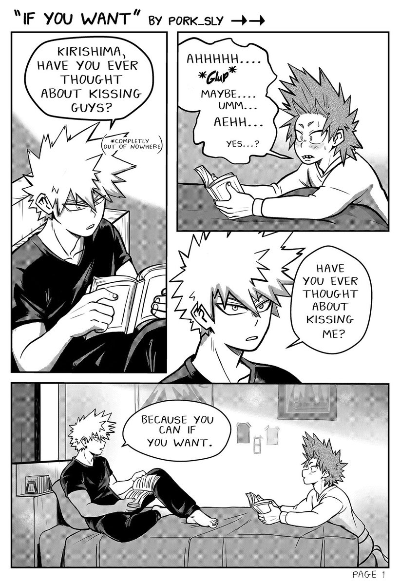 (Part 1 of 2)  KRBK first time kisses. ? or what happens when your bro asks you if ya wanna kiss. No big deal. ? 
