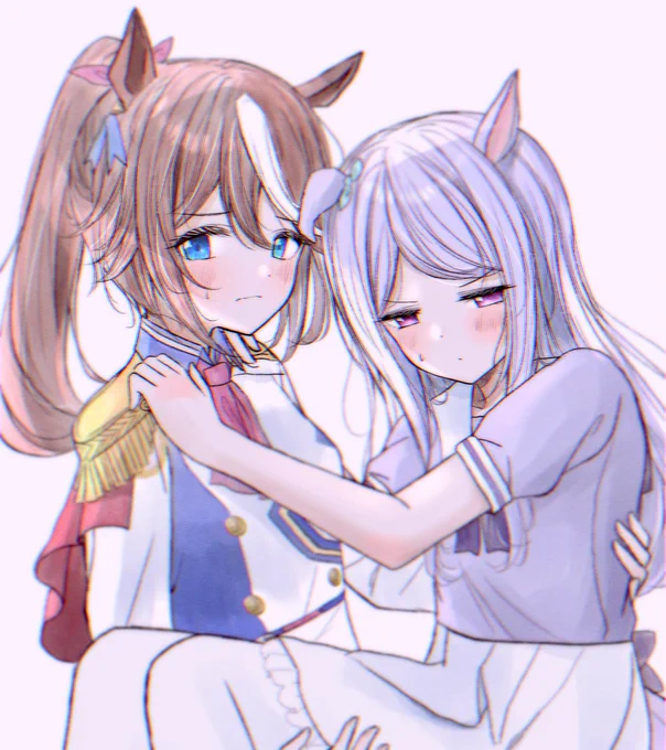テイオー、王子様にしか見えないので
お姫様抱っこさせた。

その数秒後。

#ウマ娘 