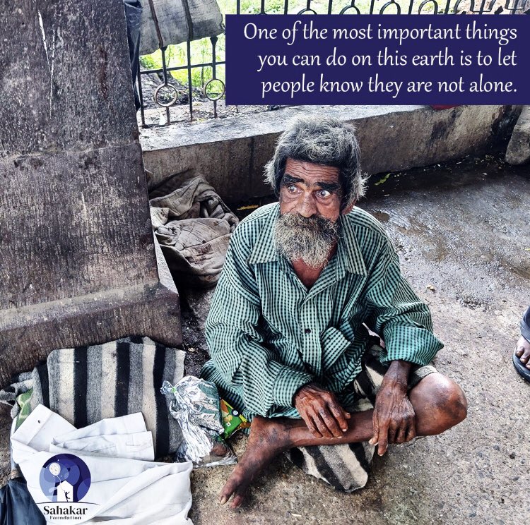 SAHAKARINDIA's tweet photo. They say, discover God and you will never feel lonely again. We believe, discovering 'God Like' people is what makes you less lonely...We are working it's way up towards kindness and compassion. Help Us! Discover Your Kindness with Sahakar Foundation!! #ngo #love #COVID19 https://t.co/du0OG6inx0