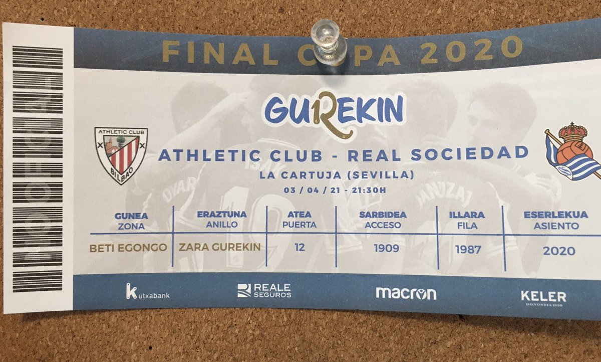 Goazen!!!!! Aupa Real!! 💙🤍💙🤍💙🤍