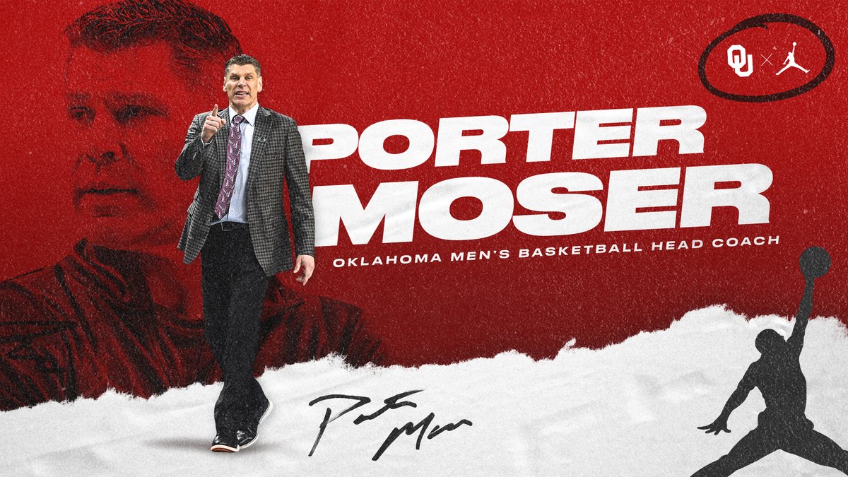 OU_MBBall's tweet image. 𝘼 𝙥𝙧𝙤𝙫𝙚𝙣 𝙡𝙚𝙖𝙙𝙚𝙧.

We are proud to welcome @PorterMoser as the next head coach at Oklahoma. #BoomerSooner 

➡️ SoonerSports.com/Moser
