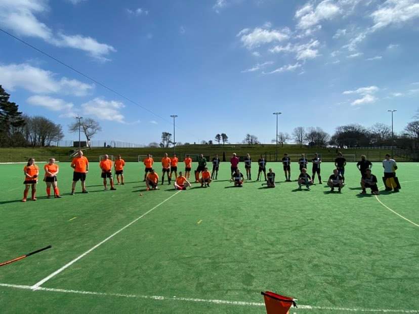 Great to be back. Team Orange run out 3-0 winners in a really entertaining intra-club match. #HockeyIsBack